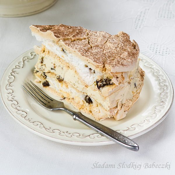 Tort bezowy / Meringue cake / Dacquoise