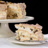 Tort bezowy / Meringue cake / Dacquoise