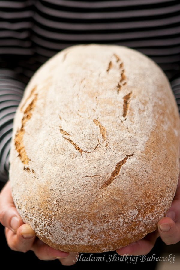 Chleb z płatkami owsianymi / Sourdough bread with oat flakes