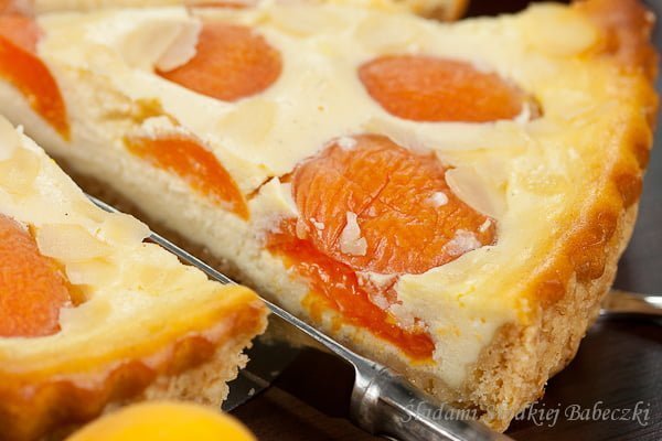 Tarta z morelami / Vanilla cheese and apricot tart