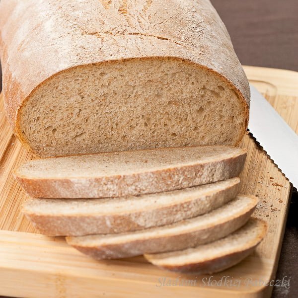 Delikatny chleb na zakwasie | Soft sourdough bread