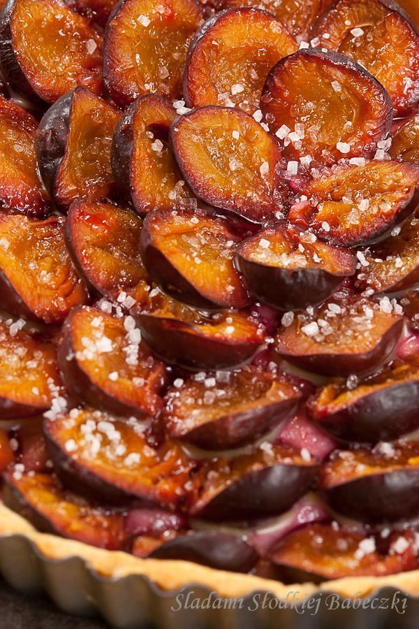 Tarta ze śliwkami | Tart with plums