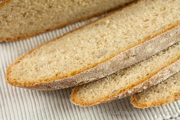 Chleb razowy ze słonecznikiem | Yeast wholemeal bread with sunflower seeds