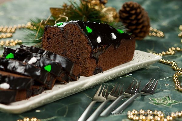 Murzynek piernikowy | Chocolate gingerbread cake