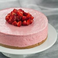 Truskawkowy sernik na zimno | Strawberry cheesecake cold