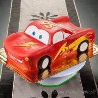 Lightning McQueen Cake - krok po kroku